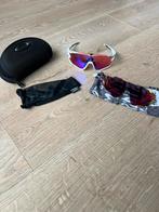 Oakley jaw breaker Zonnebril met extra lenzen, Ophalen, Gebruikt, Zonnebril, Wit