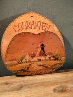 Vintage  wand courantenhouder krantenhouder, Antiek en Kunst, Ophalen of Verzenden