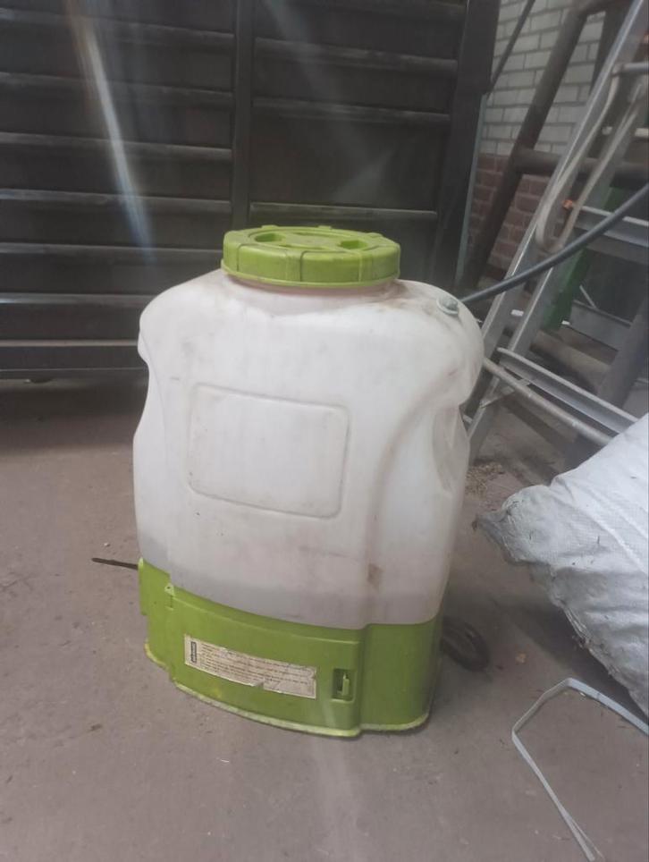 Elektrische Rugspuit, Tuin en Terras, Aarde en Mest, Overige typen, Ophalen of Verzenden