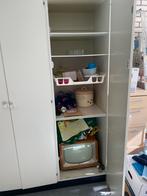 Gratis!!!   2 Witte Opbergkasten, Ophalen, Kunststof, Gebruikt, 50 tot 100 cm