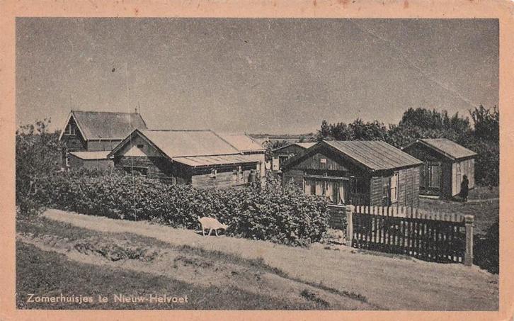 JM548 Nieuw Helvoet Zomerhuisjes 1930-40, Verzamelen, Ansichtkaarten | Nederland, Ongelopen, Zuid-Holland, 1920 tot 1940, Verzenden