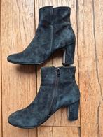 Gabor nubuck enkellaarsjes mt 6 / 39 nieuwstaat, Blauw, Lage of Enkellaarzen, Gabor, Ophalen of Verzenden