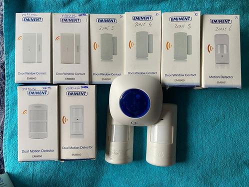 Eminent Wireless GSM Alarm Starters Kit 8610, Doe-het-zelf en Verbouw, Alarmsystemen, Zo goed als nieuw, Compleet systeem, Raam of Deur