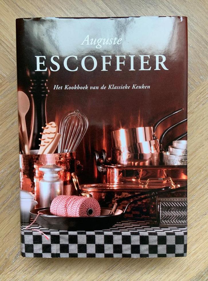 Auguste Escoffier - kookbijbel, Boeken, Kookboeken, Nieuw, Frankrijk, Ophalen of Verzenden