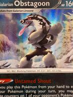 Galarian Obstagoon 119/202 Holo – SWSH (2020), Hobby en Vrije tijd, Verzamelkaartspellen | Pokémon, Verzenden, Zo goed als nieuw