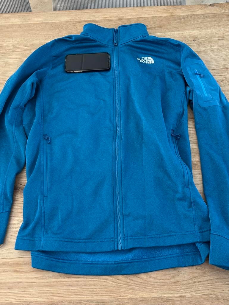 The North Face fleece vest van polartec xl heren, Kleding | Heren, Sportkleding, Blauw, Maat 56/58 (XL), Ophalen of Verzenden