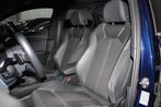 Audi Q3 Sportback 45 TFSIe | 3x S-Line | Panoramadak | Camer, Auto's, Audi, Parkeercamera, Gebruikt, Zwart, Blauw