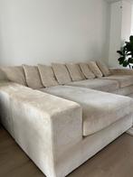 Richmond Alcazar Hoekbank Chenille - Beige, Ophalen, Gebruikt, Hoekbank, 300 cm of meer
