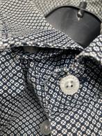 Herenblouse RQRD maat XL blauw motief, Blauw, Ophalen of Verzenden, Zo goed als nieuw, RQRD