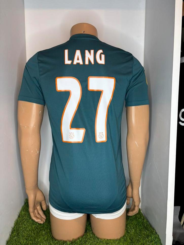 Ajax Uit 2019/2020 Lang, Sport en Fitness, Voetbal, Zo goed als nieuw, Shirt, Maat S, Ophalen of Verzenden