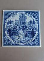 6 verschillende delftsblauwe tegels  handpainted Holland, Ophalen of Verzenden