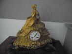 antieke bronzen pendule 1870, Antiek en Kunst, Antiek | Klokken, Ophalen of Verzenden
