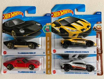 Hot Wheels Lamborghini Huracan Sterrato / Miura per stuk beschikbaar voor biedingen
