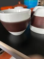 Koziol Mokken Set van 4, Huis en Inrichting, Gebruikt, Keramiek, Ophalen of Verzenden, Effen