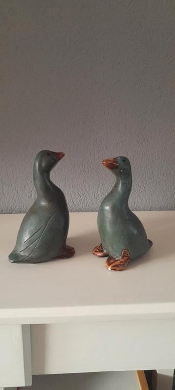 Vintage Eenden Beelden Set beschikbaar voor biedingen