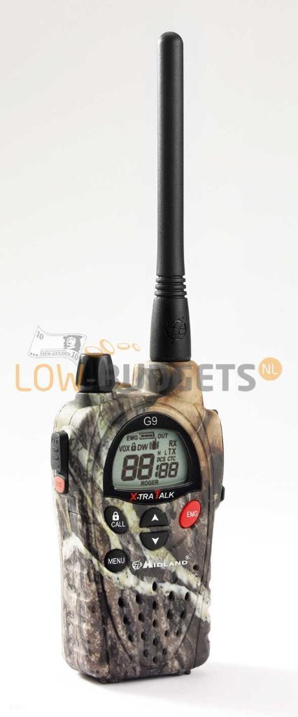 Midland G9 PRO Mimetic Portofoon PMR446/LPD, Auto diversen, Overige Auto diversen, Verzenden