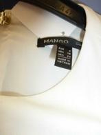 Mango wss. nieuw wit jurkje netjes kokermodel XS-S nr 28256, Kleding | Dames, Jurken, Mango, Ophalen of Verzenden, Wit, Zo goed als nieuw