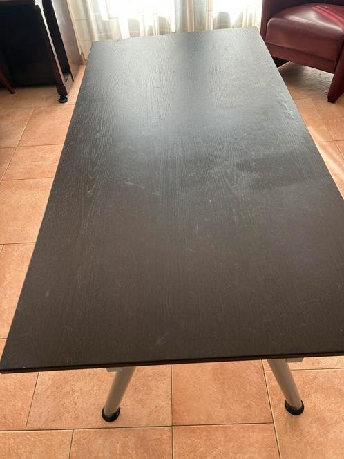 Ikea galant zwart bureau 160 / 80 cm, Huis en Inrichting, Bureaus, Gebruikt, Ophalen