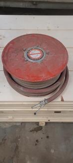 Brandslang haspel, waterslang, Ophalen, Gebruikt