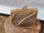 Oud slangen leren handtasje, Ophalen of Verzenden, Zo goed als nieuw
