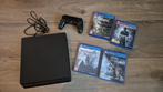 Playstation 4 Slim 1 TB met 4 games, Spelcomputers en Games, Spelcomputers | Sony PlayStation 4, Ophalen, 1 TB, Met 1 controller