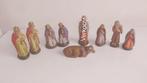 Beeldjes, mooie antieke Marolin beeldjes voor kerststal, Diversen, Kerst, Ophalen of Verzenden
