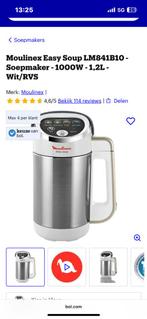 Moulinex easy soup, 3 snelheden of meer, Ophalen of Verzenden, Zo goed als nieuw, 2 tot 3 liter