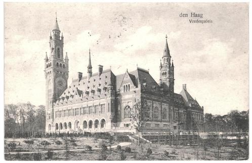 909202	Den Haag	Vredespaleis	 	1924	Postzegel afgeweekt, Verzamelen, Ansichtkaarten | Nederland, Gelopen, Zuid-Holland, 1920 tot 1940