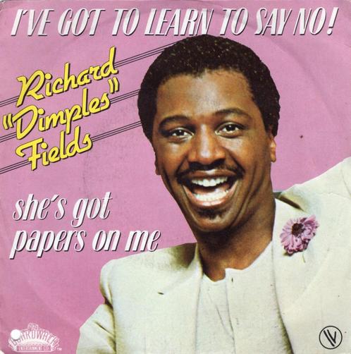 RICHARD FIELDS  -  I've got to learn to say no !, Cd's en Dvd's, Vinyl Singles, Gebruikt, Single, Pop, 7 inch, Ophalen of Verzenden