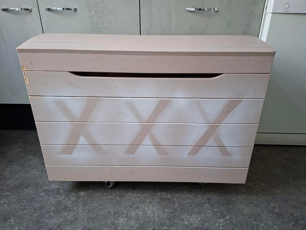 Leuke speelgoedkist, Huis en Inrichting, Woonaccessoires | Kisten, Ophalen, Minder dan 50 cm, Gebruikt, 50 tot 100 cm