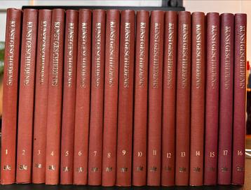 Grote geïllustreerde Kunstgeschiedenis in klein formaat. beschikbaar voor biedingen