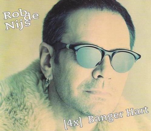 Rob de Nijs - Banger Hart (Top 2000) 4trk. CDsingle NW/, Cd's en Dvd's, Cd Singles, Zo goed als nieuw, Nederlandstalig, Ophalen of Verzenden