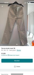 Zerres broek maat 38, Ophalen of Verzenden, Zo goed als nieuw, Maat 38/40 (M), Lang