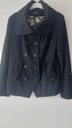 Dept jas, Kleding | Dames, Ophalen of Verzenden, Zo goed als nieuw, Maat 46/48 (XL) of groter, Zwart