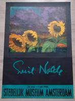Emil Nolde - Stedelijk Museum Amsterdam Affiche 1958, Rechthoekig Staand, Ophalen of Verzenden, Zo goed als nieuw, A1 t/m A3