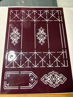 Stencil bordeaux doosje, Ophalen of Verzenden, Zo goed als nieuw, Overige thema's, Pons of Mal