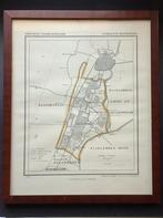 Heemstede, Holland, Kuyper Kaartje, kaart, Haarlem, ets, Ophalen of Verzenden