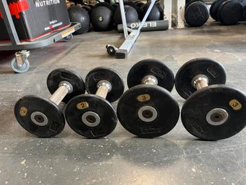 M&f rubberen dumbells 2 en 3 kg gewichten beschikbaar voor biedingen