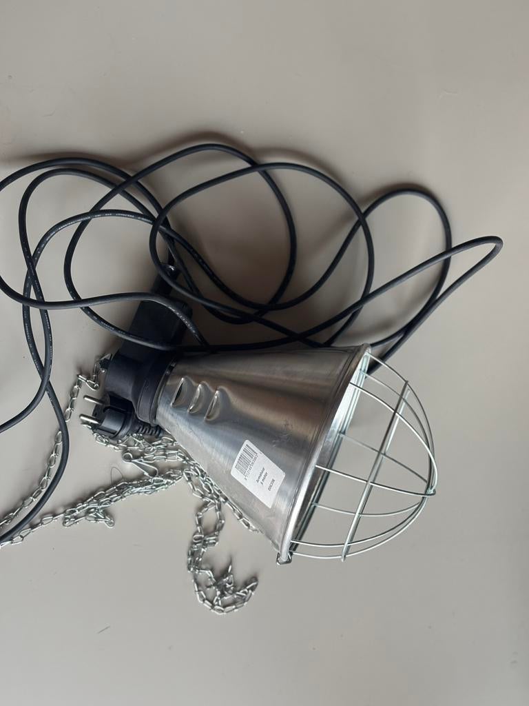 Armatuur voor warmtelamp kippenlamp broedlamp, Dieren en Toebehoren, Pluimvee | Toebehoren, Gebruikt, Overige typen, Ophalen