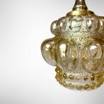 Vintage glazen hanglampje, Huis en Inrichting, Lampen | Hanglampen, -, -, Ophalen of Verzenden, Glas