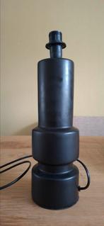 Stenen lampenvoet 34cm zwart, Overige materialen, Ophalen of Verzenden, Zo goed als nieuw, Art deco stijl