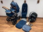 Joolz Day+ Classic Blue 3in1 Complete Kinderwagen, Joolz, Zo goed als nieuw, Eikenlaan 76 Spijkenisse, Info@dekoningkinderwagens.nl