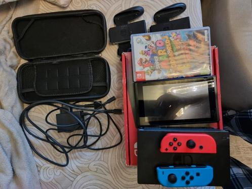Nintendo Switch, Spelcomputers en Games, Spelcomputers | Nintendo Switch, Zo goed als nieuw, Met 1 controller, Ophalen of Verzenden