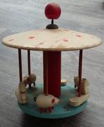 Jaren 50 Houten Draaimolen Carousel Draaitol Bromtol Spel, Ophalen of Verzenden