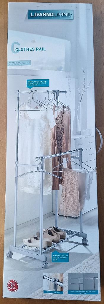 Kledingrek /-standaard Livorno Living, Kleding | Dames, Kledingrekken, Zo goed als nieuw, Ophalen