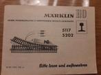 Marklin boekje van de 5117 en 5202., Wisselstroom, Gebruikt, Märklin, Boek, Tijdschrift of Catalogus