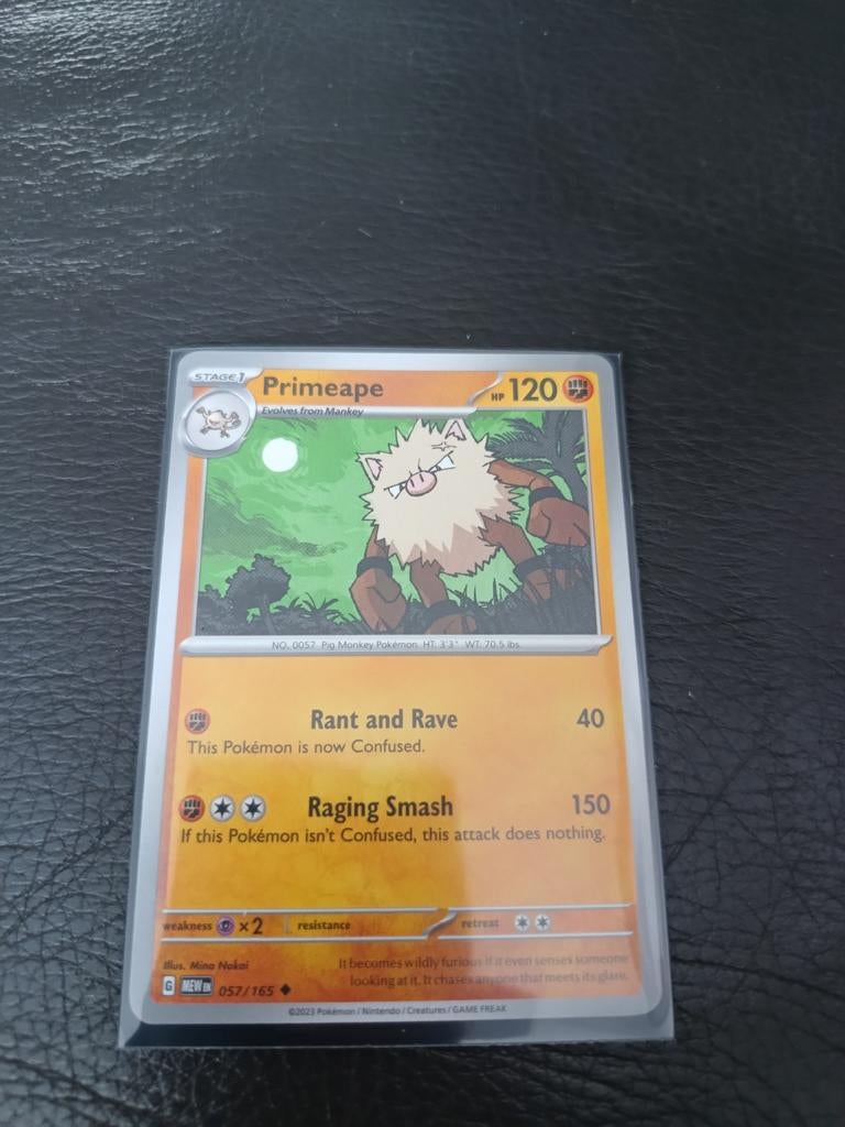 Primeape 057/165, Ophalen of Verzenden