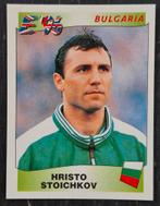 Panini sticker Hristo Stoichkov - Bulgarije, EK 1996, Ophalen of Verzenden, Zo goed als nieuw, Sticker