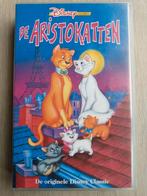 VHS videoband De Aristokatten van Disney in prima staat, Tekenfilm, Alle leeftijden, Ophalen of Verzenden, Zo goed als nieuw