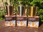 Nieuwe drink mokken dubbelwandig stainless steel 304, Huis en Inrichting, Keuken | Servies, Ophalen, Overige materialen, Nieuw